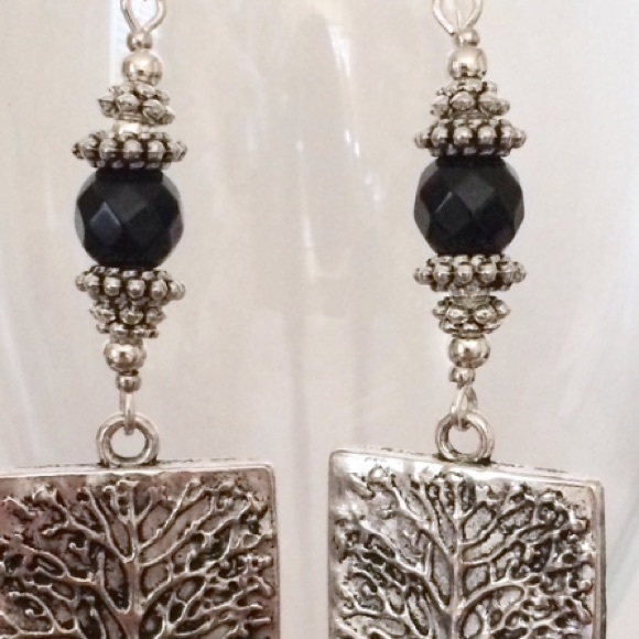 Tree of life  earrings - Picture 4 of 8